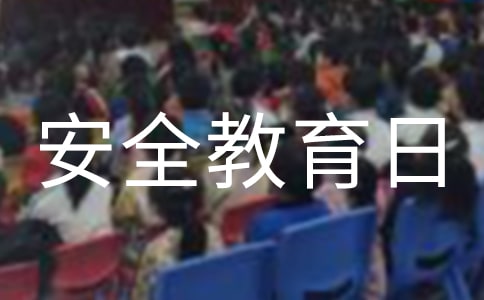 小學(xué)安全教育日主題班會(huì)教案