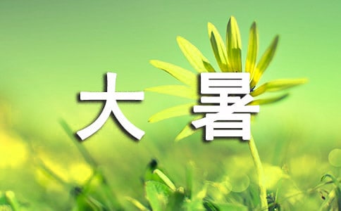 關于描寫大暑的詩句大全