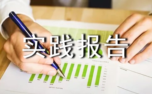 暑假實踐報告