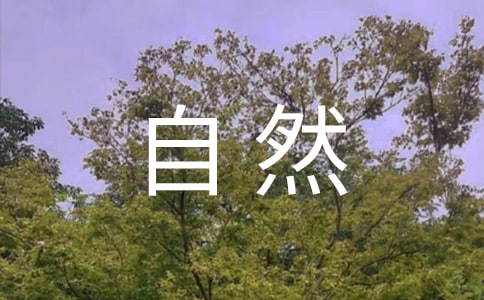 有關自然風光的詩句